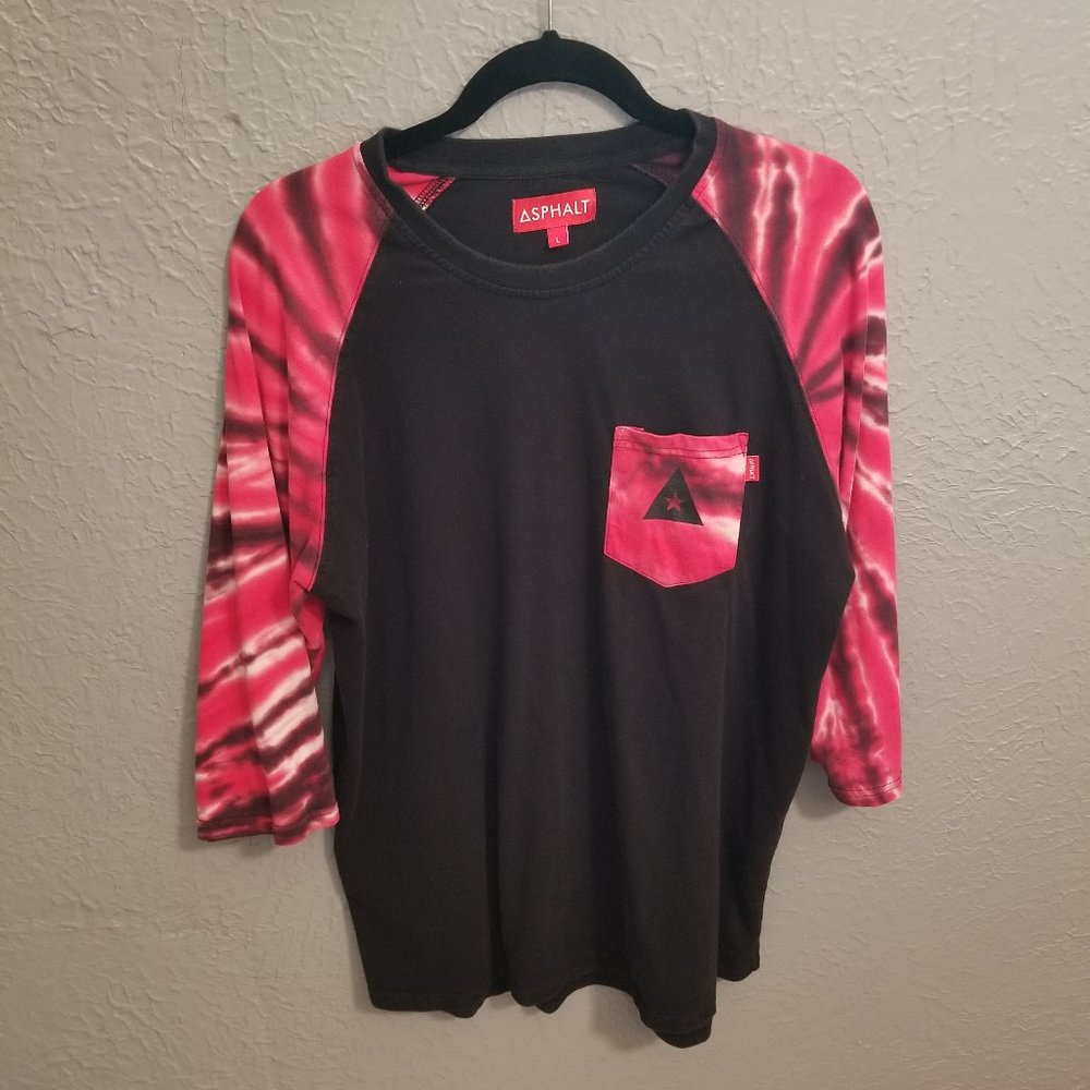 Asphalt Yacht Club Starburst Raglan Tee - Large